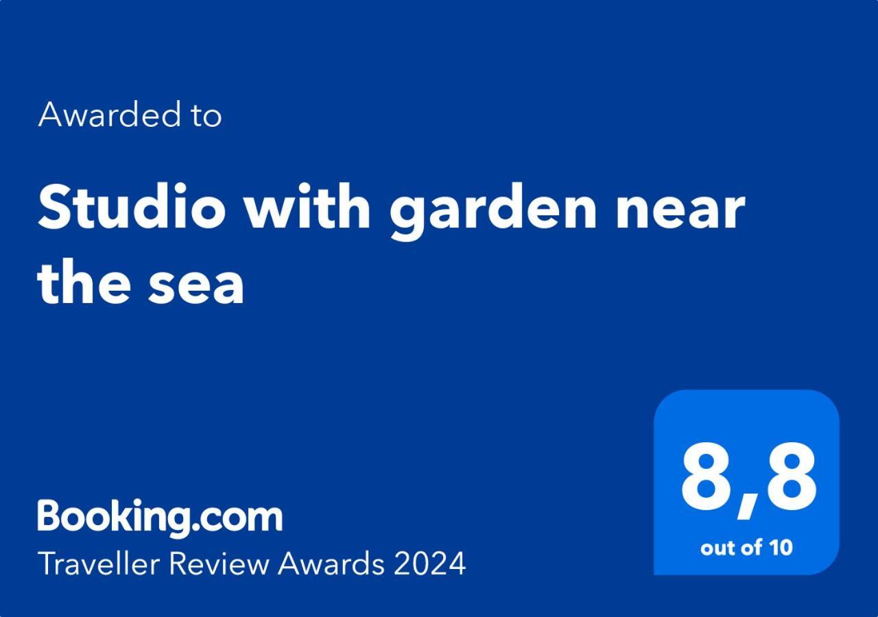 Studio With Garden Near The Sea Копер Экстерьер фото